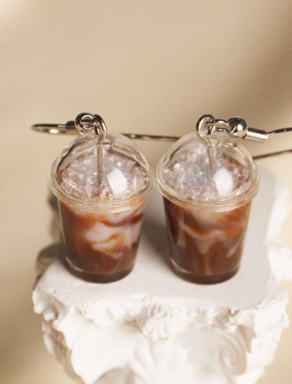 Iced Coffee Frappuccino - Shaker Earrings