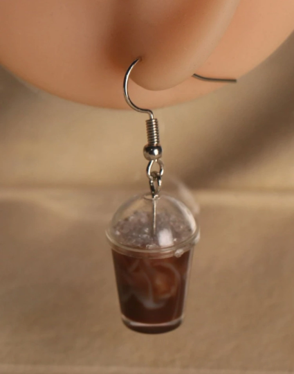 Iced Coffee Frappuccino - Shaker Earrings