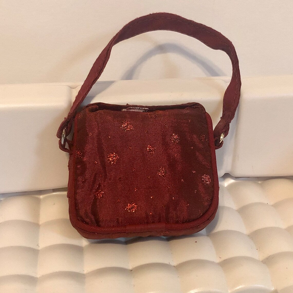 Bratz Maroon Backpack Messenger Bag