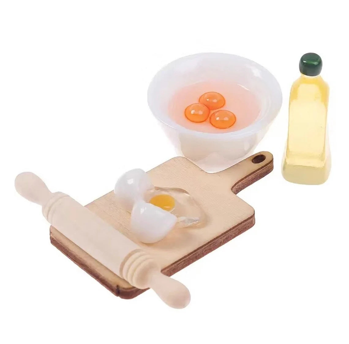 Miniature Dollhouse Baking Set