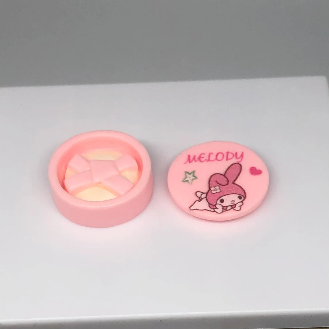 My Melody Powder Puff Compact Makeup Set with Lid