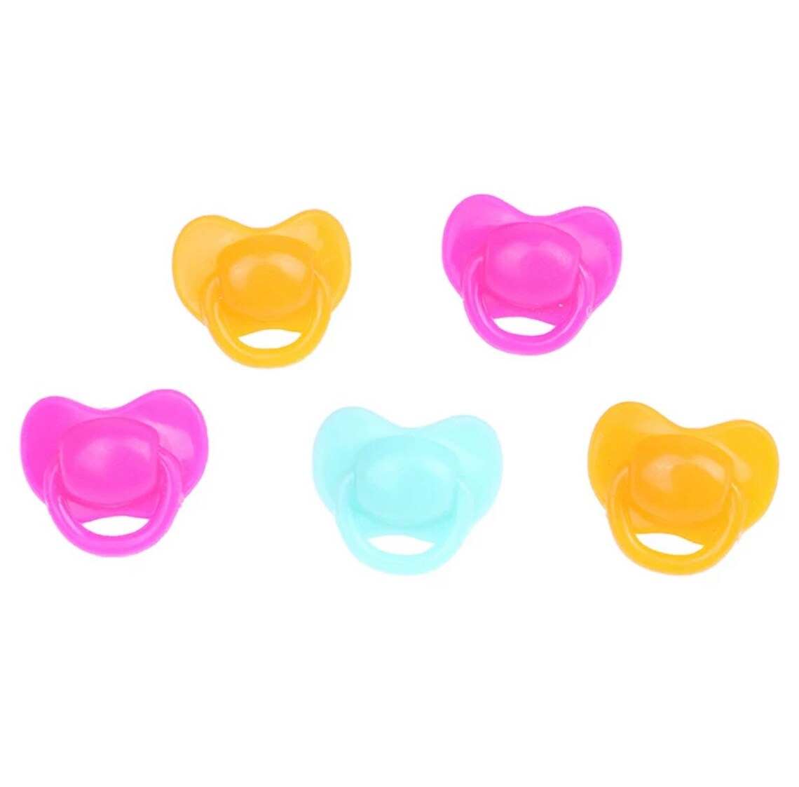 Lot of Pacifiers for Mini Silicone Baby Dolls