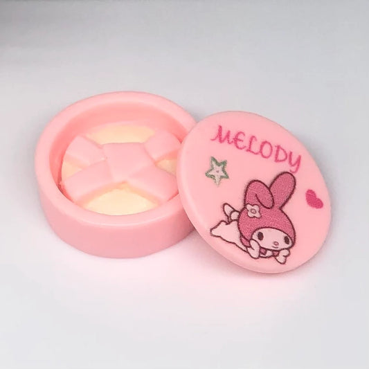 My Melody Powder Puff Compact Makeup Set with Lid