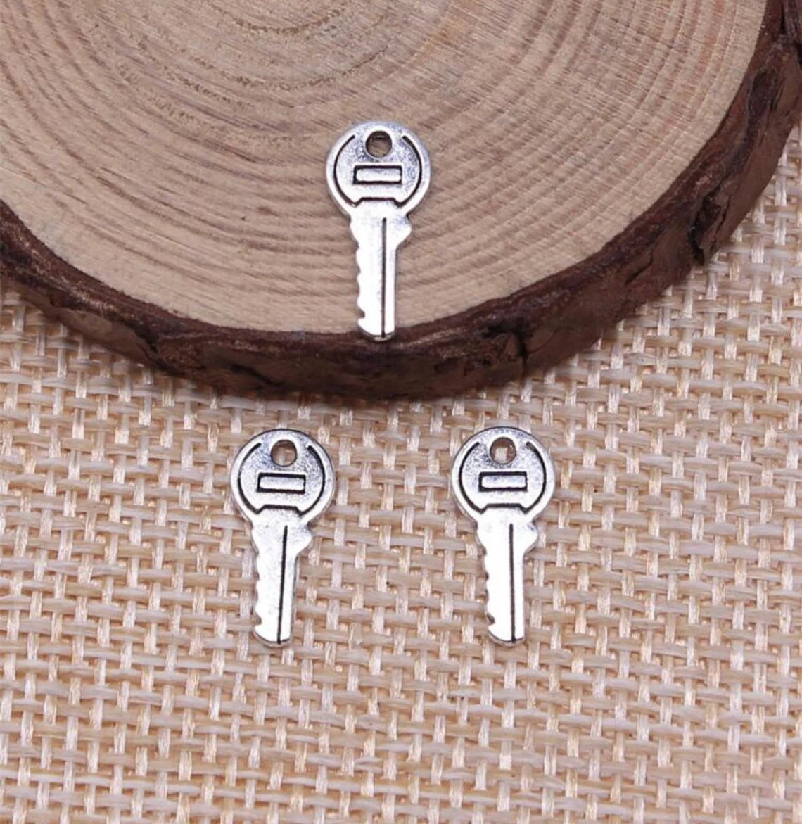 1:6 Scale Miniature Silver House/Car Keys