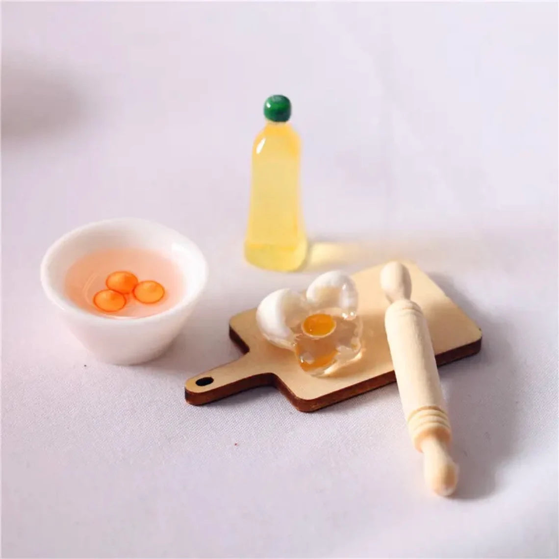 Miniature Dollhouse Baking Set