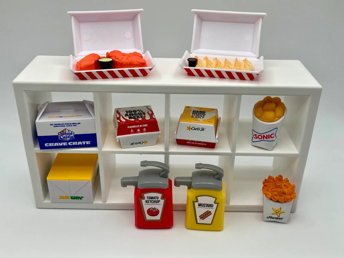 Foodie Mini Brands Fast Food for Dollhouse